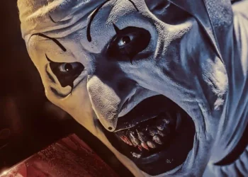 ‘Terrifier 3’ Official Poster Reveals Art the Clown Wielding a Bloody Axe